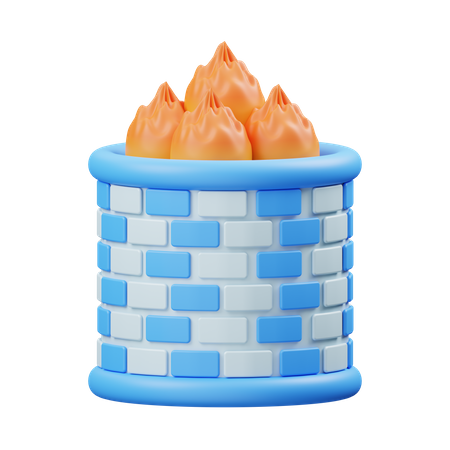 Firewall  3D Icon