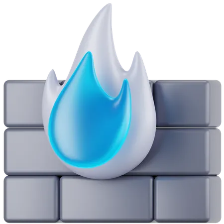 Firewall  3D Icon