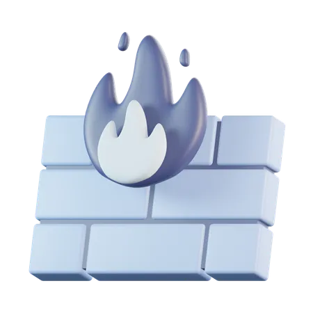 Firewall  3D Icon