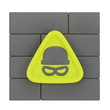 Firewall 3 D Icon 3D Icon