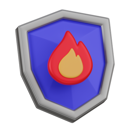 Firewall Protection  3D Icon