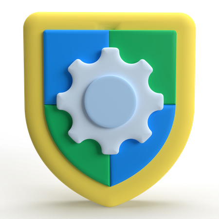 Firewall Setting  3D Icon