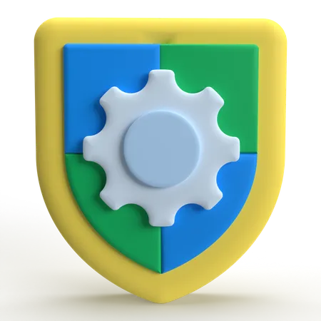 Firewall Setting  3D Icon