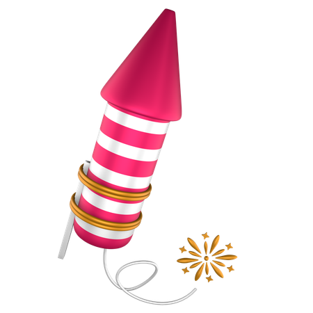 Firework  3D Icon