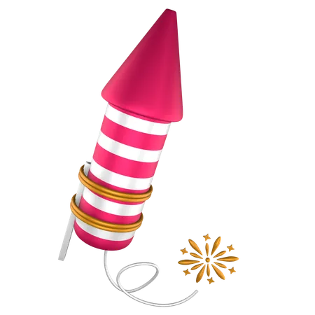 Firework  3D Icon