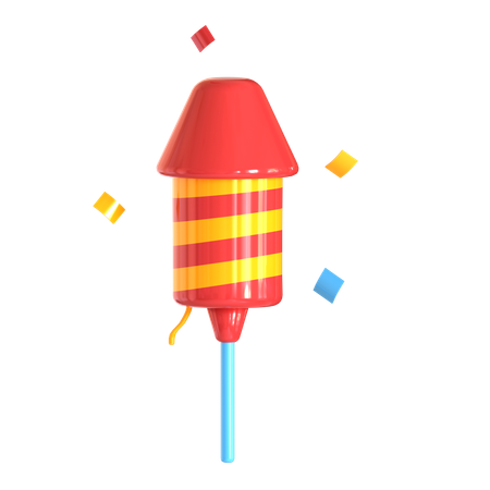 Firework  3D Icon