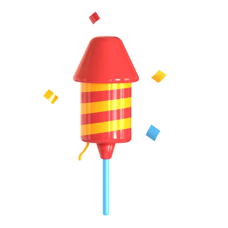 Firework  3D Icon