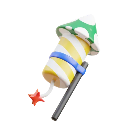 Firework  3D Icon