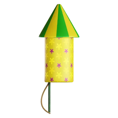 Firework  3D Icon