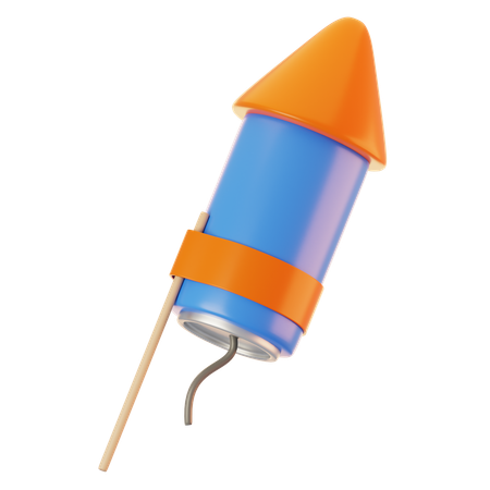 Firework  3D Icon