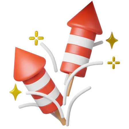 Firework  3D Icon