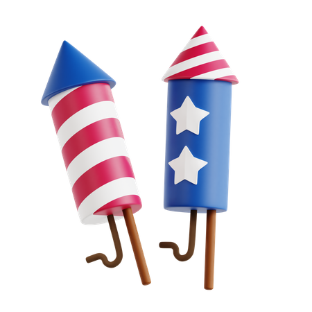 Firework  3D Icon