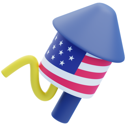 Firework  3D Icon