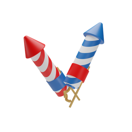 Firework  3D Icon