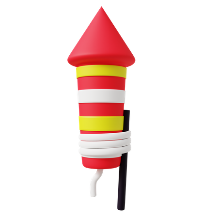 Firework  3D Icon