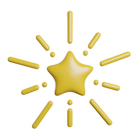 Firework  3D Icon