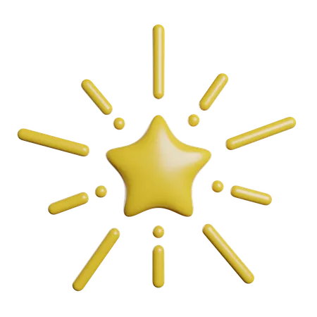 Firework  3D Icon