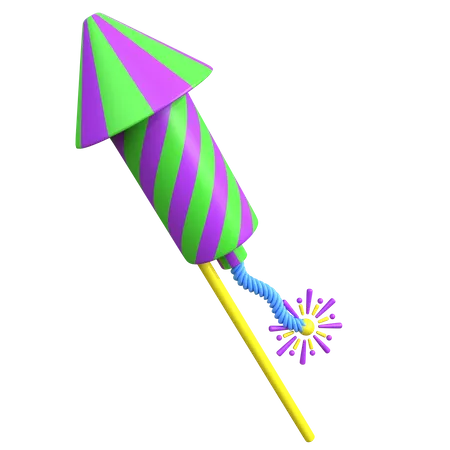 Firework  3D Icon