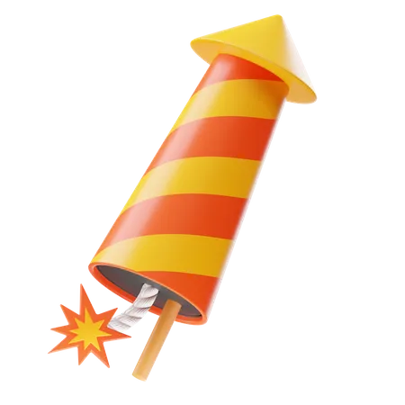 Firework  3D Icon