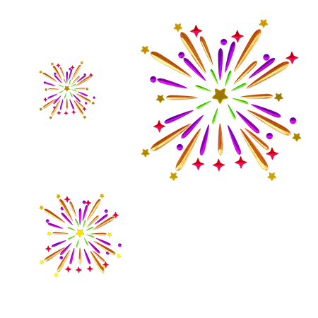 Firework  3D Icon