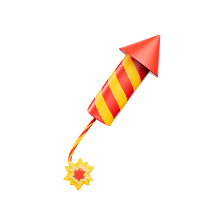 Firework  3D Icon