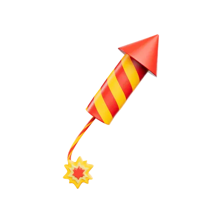 Firework  3D Icon