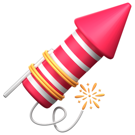 Firework  3D Icon