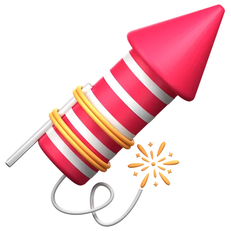 Firework  3D Icon