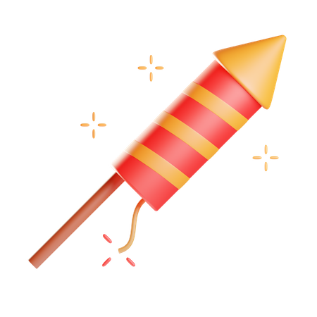 Firework  3D Icon