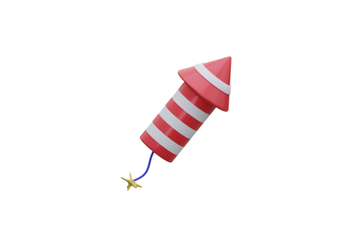 Firework  3D Icon