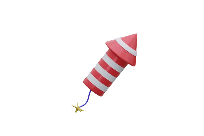 Firework  3D Icon