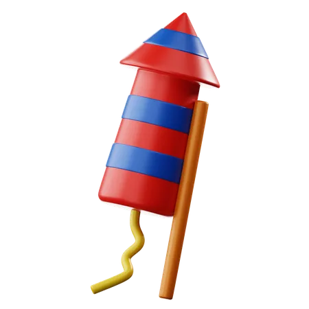 Firework  3D Icon