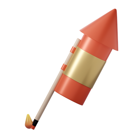 Firework  3D Icon