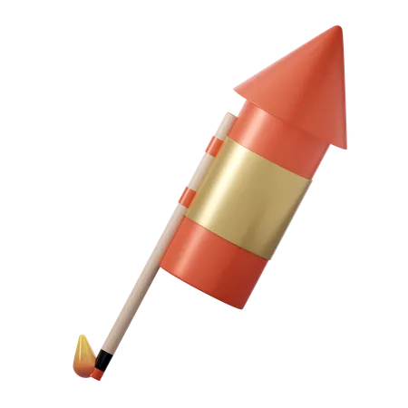 Firework  3D Icon