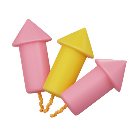 Firework  3D Icon