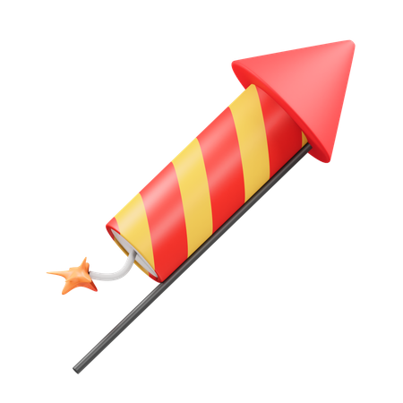 Firework  3D Icon