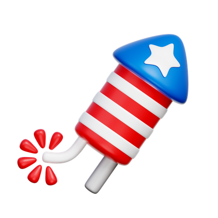 Fireworks  3D Icon