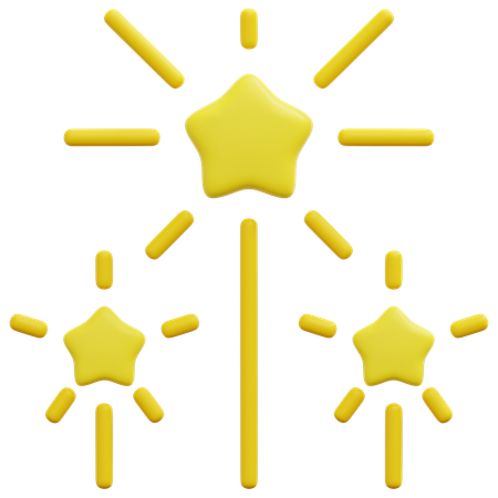 Fireworks  3D Icon