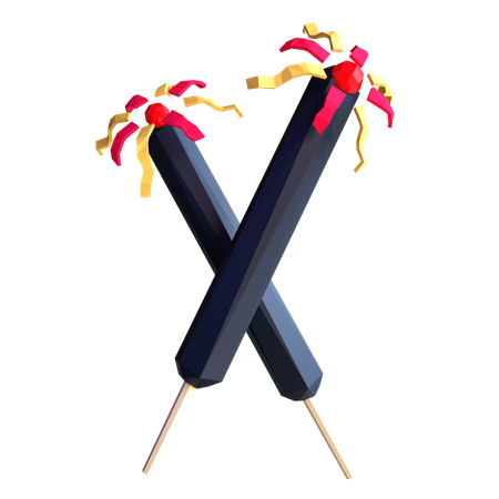 Fireworks  3D Icon