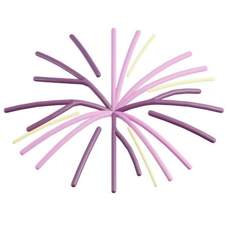 Fireworks  3D Icon