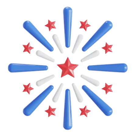 Fireworks  3D Icon