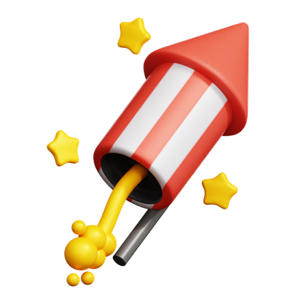 Fireworks  3D Icon