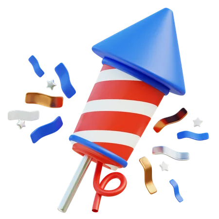 Fireworks  3D Icon