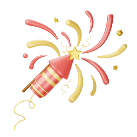 Fireworks  3D Icon