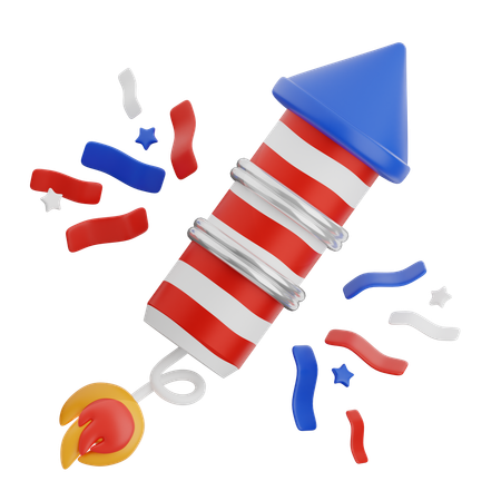 Fireworks  3D Icon