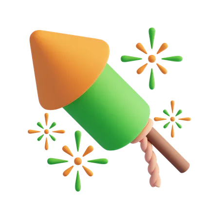 Fireworks  3D Icon