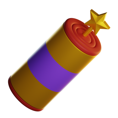 Fireworks  3D Icon