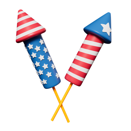 Fireworks  3D Icon
