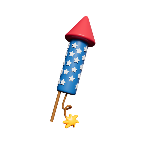Fireworks  3D Icon