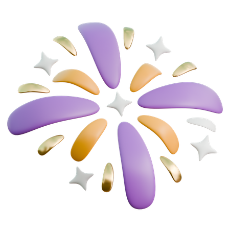 花火  3D Icon